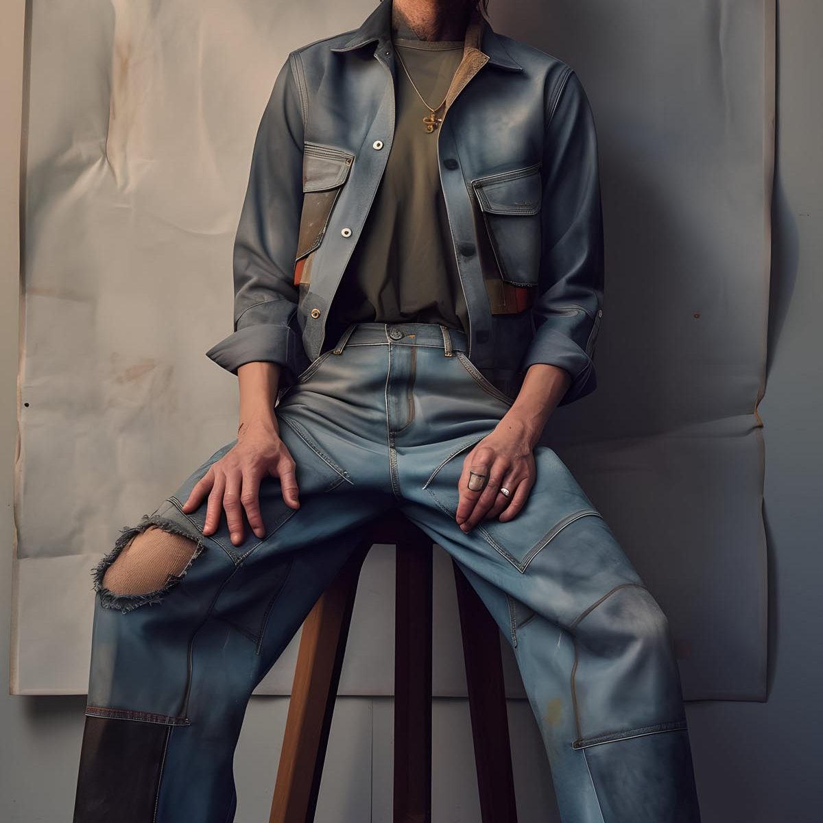 ORNMNTNCRM Soorty DD dirty denim 11 0000